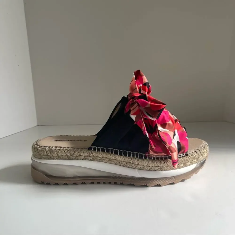 FREE PEOPLE Multi Color Watermelon Chapmin Sport Sandal